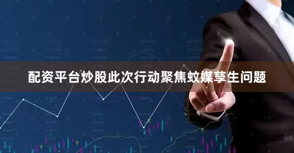 配资平台炒股此次行动聚焦蚊媒孳生问题